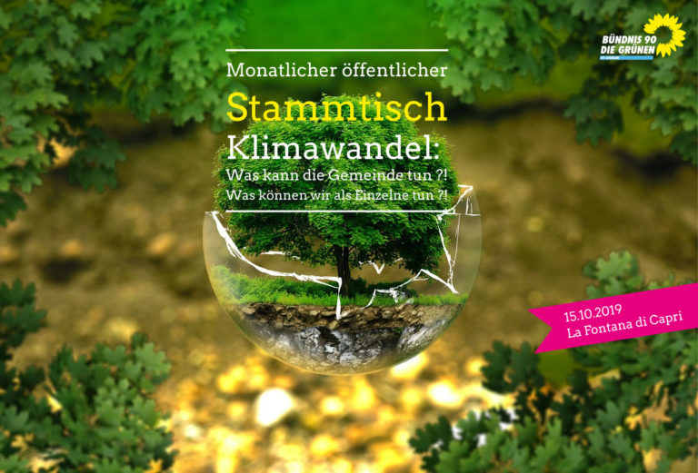 Stammtisch der GRÜNEN Neulußheim, 15.10., 20 Uhr