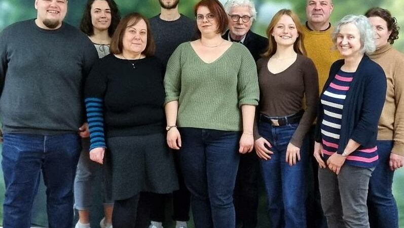 Gruppenbild von der Nominierung der Grünen-Fraktion Neulußheim am 1.3.2024
