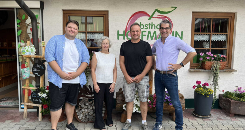 Beim Apfelhof Hoffmann Gruppenbild